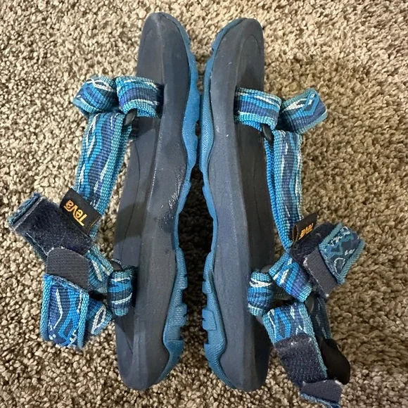 Blue kids teva Patterned Sandals - Picture 9 of 9